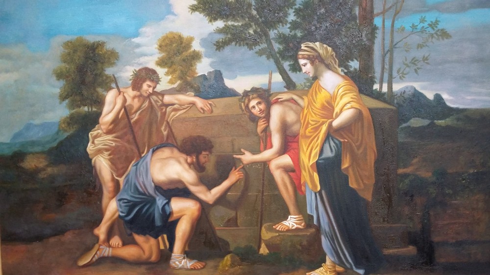 Et In Arcadia Ego The Arcadian Shepherds N Poussin