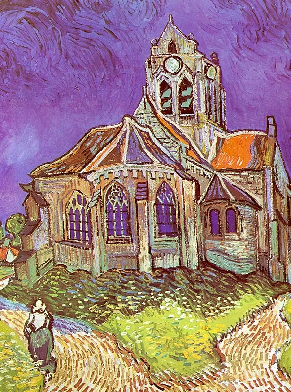The Church at Auvers by Vincent van Gogh