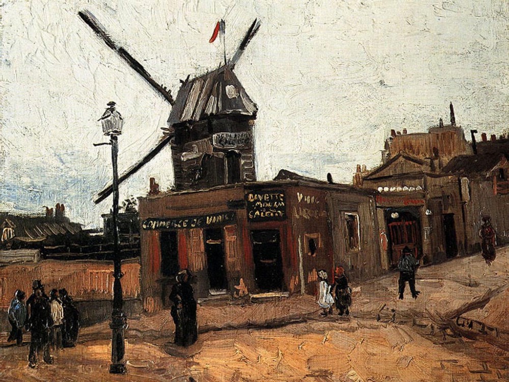 Moulin De La Galette by Vincent van Gogh