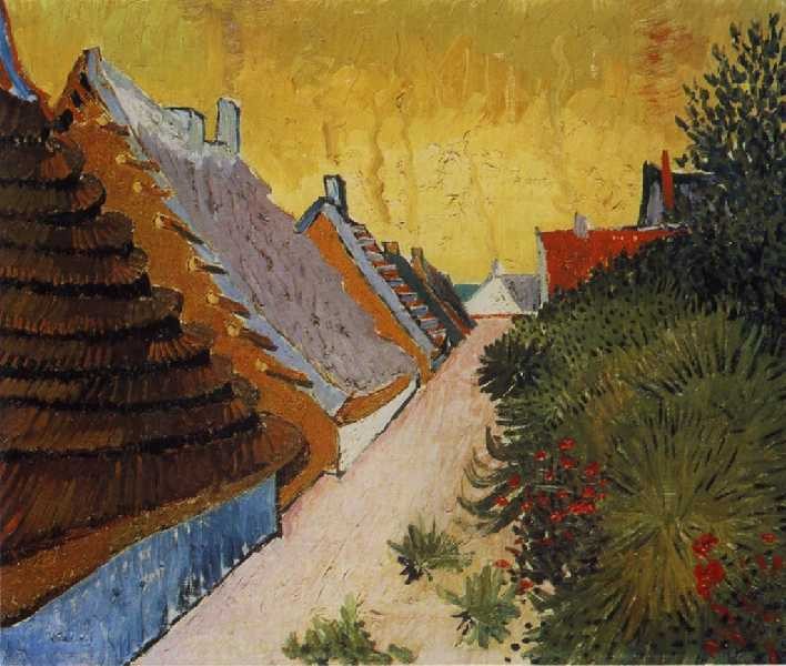 Vincent Street in Saintes-Mairies by Vincent van Gogh