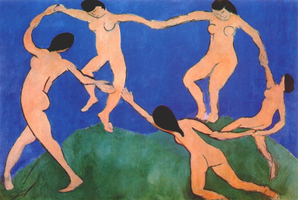 The Dance I by Henri-Émile-Benoît Matisse