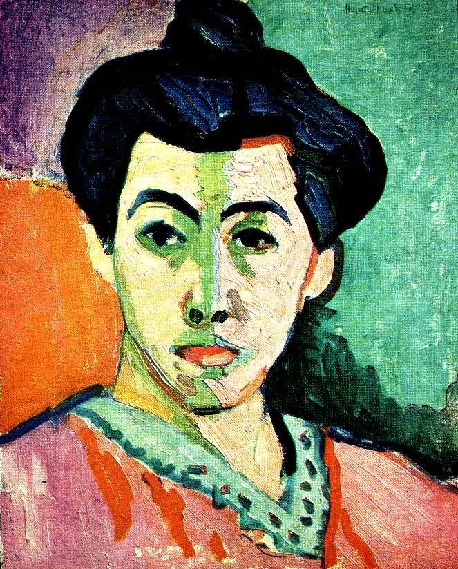 Madame Matisse by Henri-Émile-Benoît Matisse