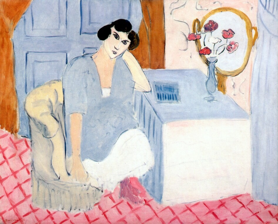 The Distracted Reader by Henri-Émile-Benoît Matisse