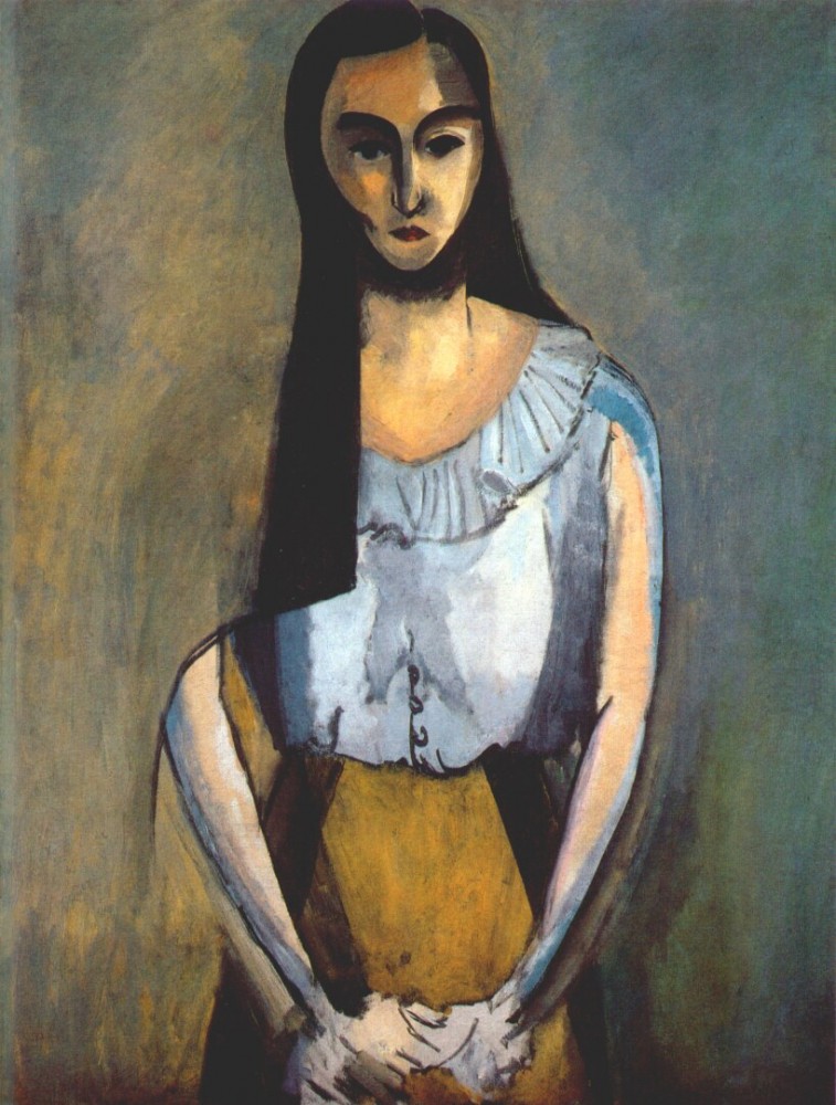The Italian Woman by Henri-Émile-Benoît Matisse