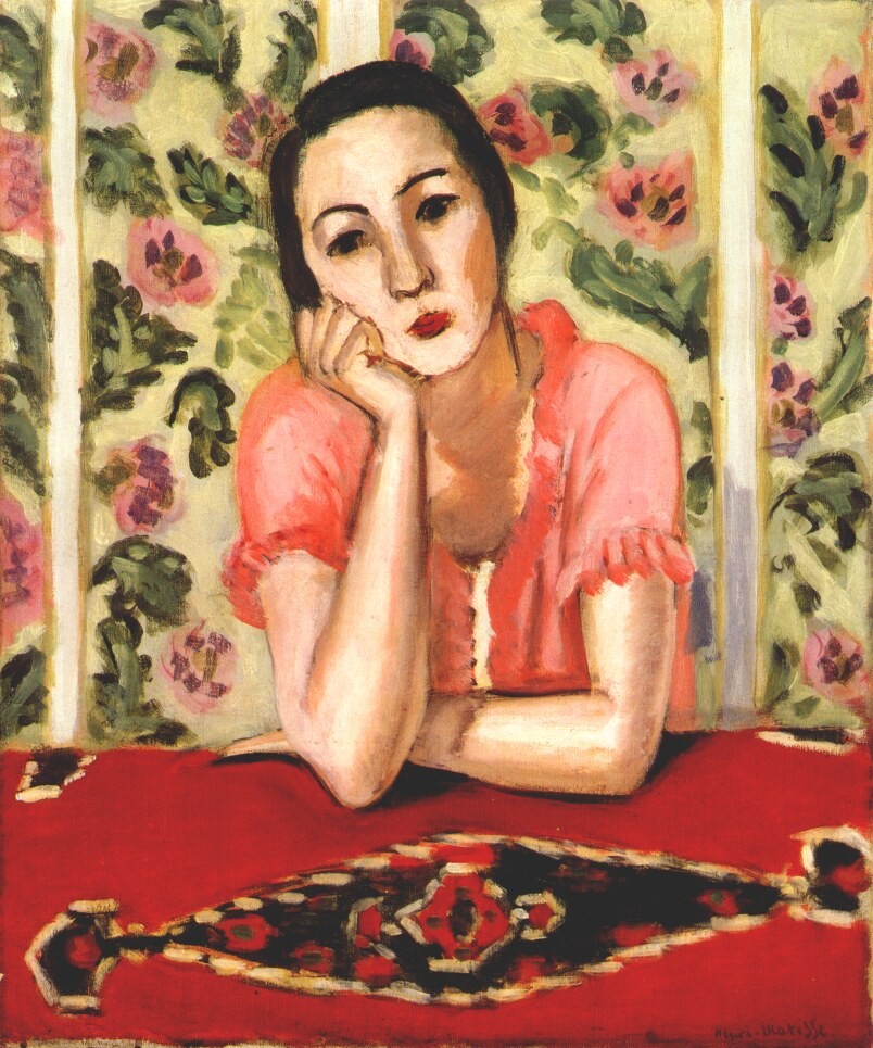 The Pink Blouse by Henri-Émile-Benoît Matisse