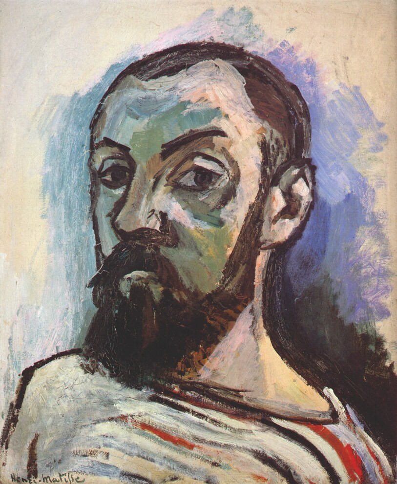 Self Portrait by Henri-Émile-Benoît Matisse