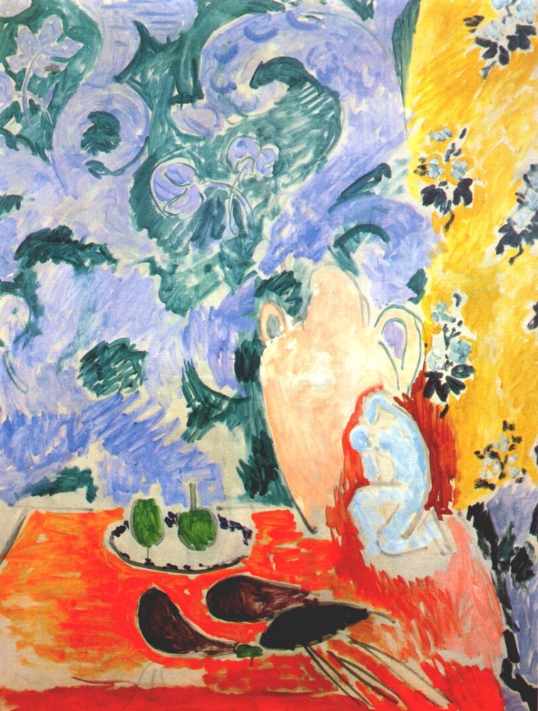 Still Life with Aubergines by Henri-Émile-Benoît Matisse