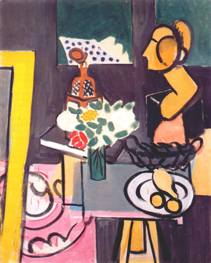 Still Life with Plaster Bust by Henri-Émile-Benoît Matisse