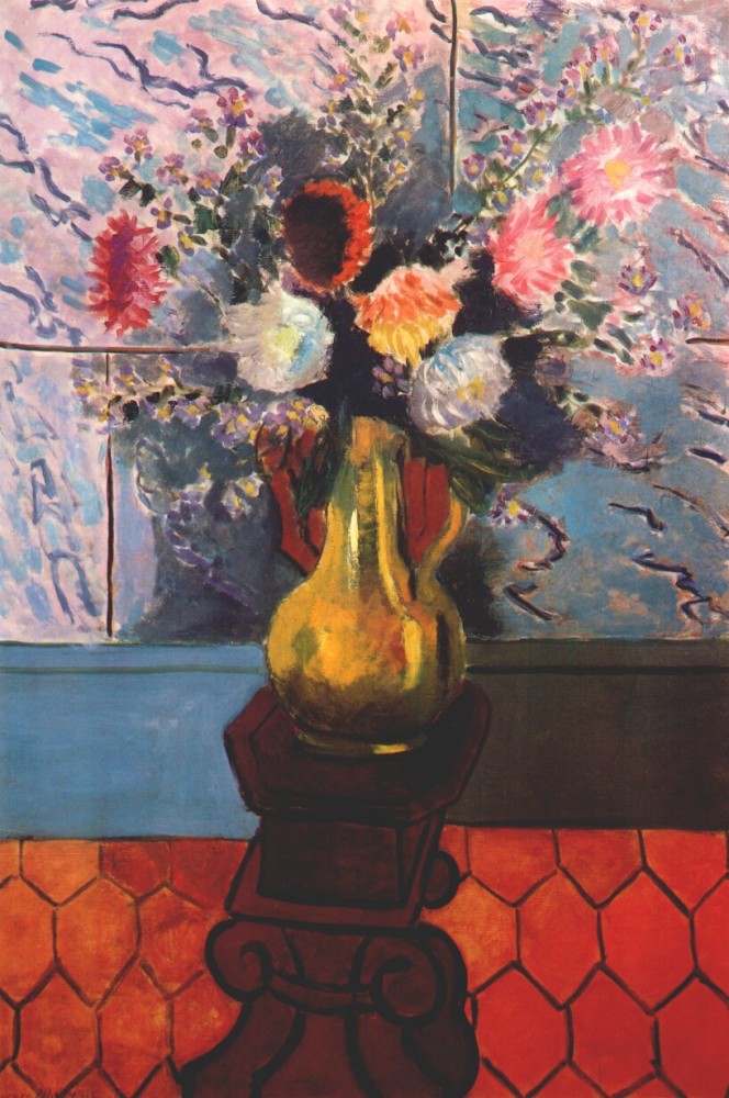 Dahlias by Henri-Émile-Benoît Matisse