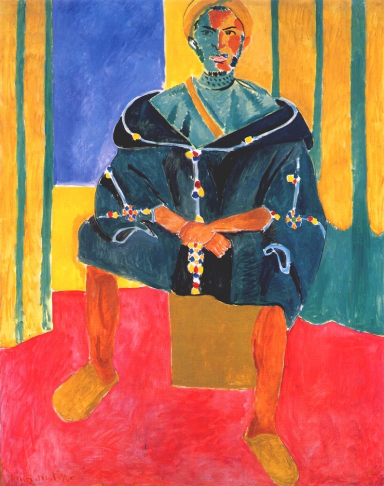 The Seated Riffian by Henri-Émile-Benoît Matisse