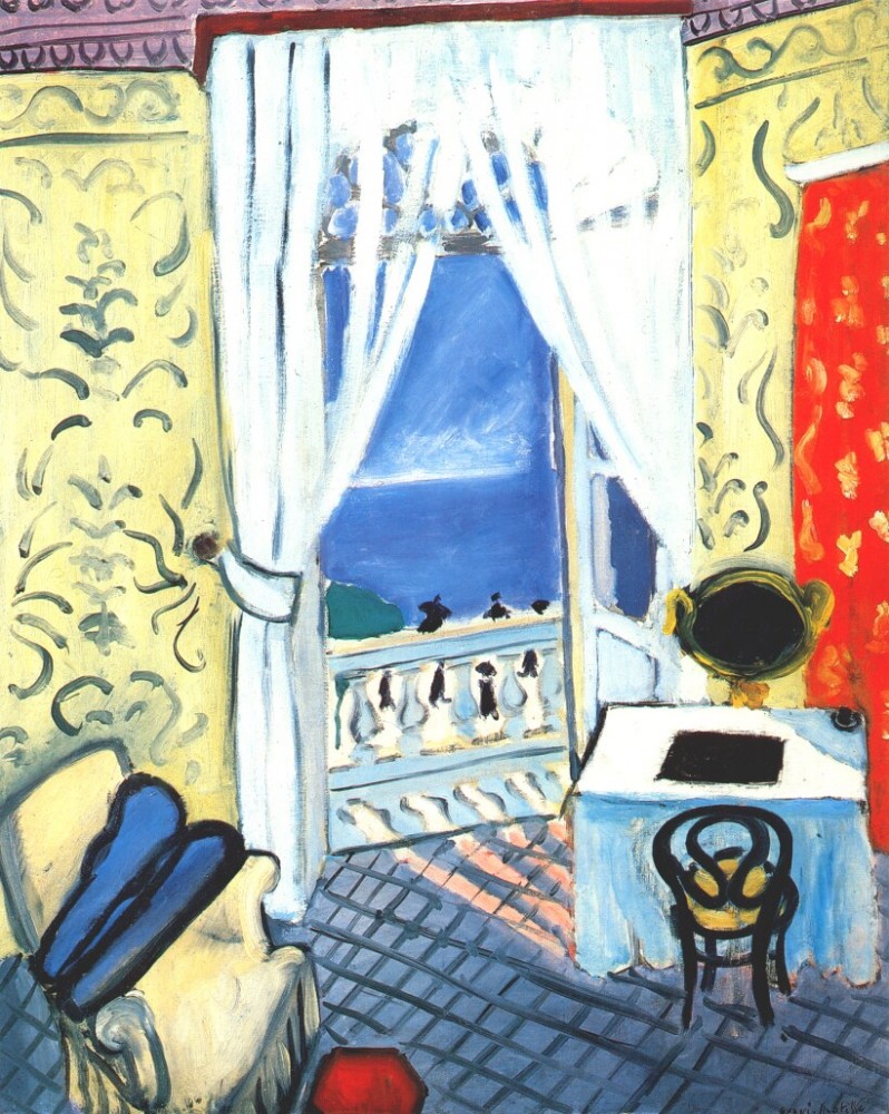 Interior with a Violin Case by Henri-Émile-Benoît Matisse