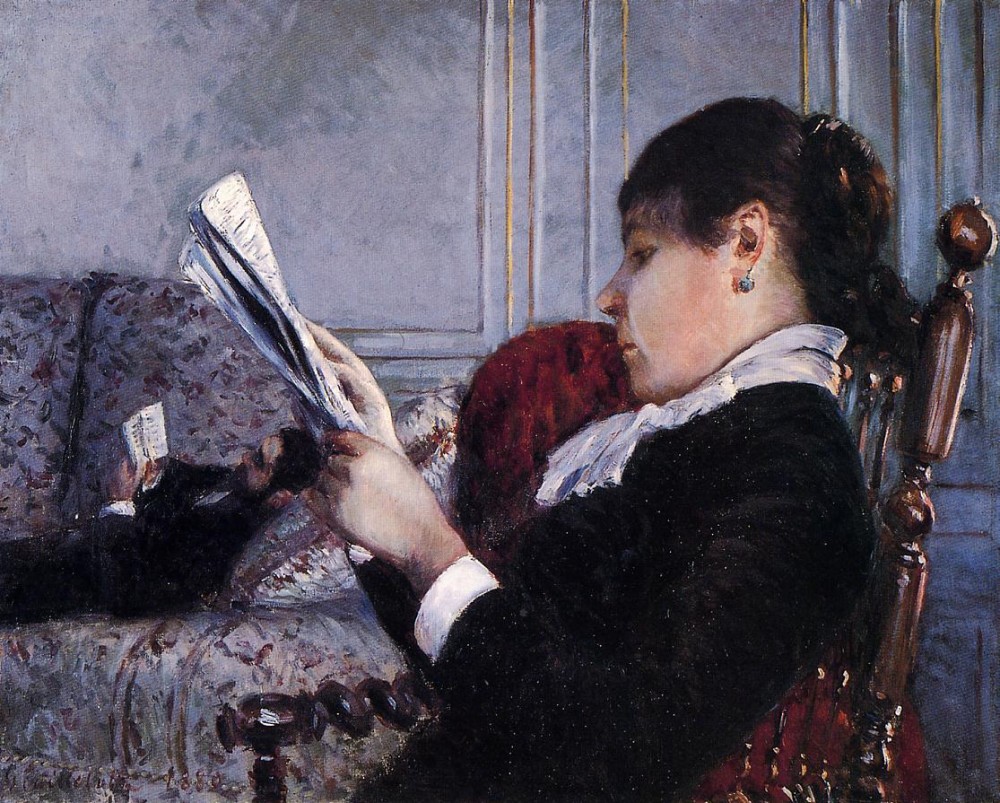 Interior 2 by Gustave Caillebotte