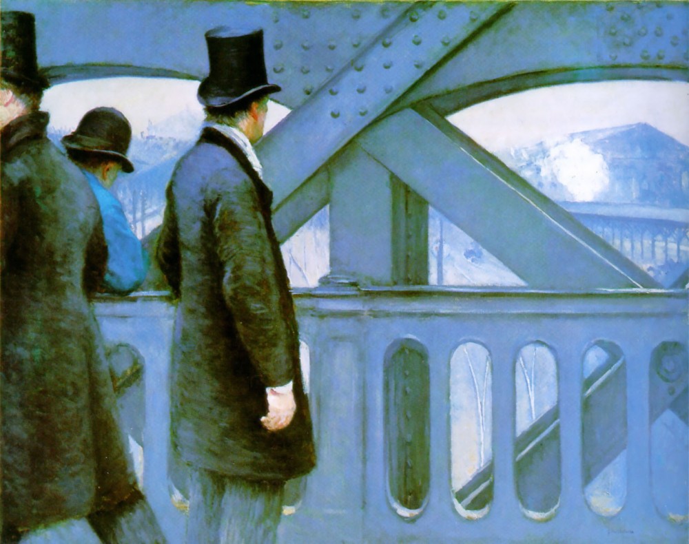 Bridge of Europe by Gustave Caillebotte