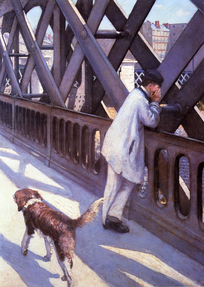 L Europe Le Pont De by Gustave Caillebotte