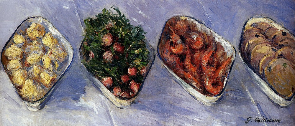 Hors D Oeuvre by Gustave Caillebotte