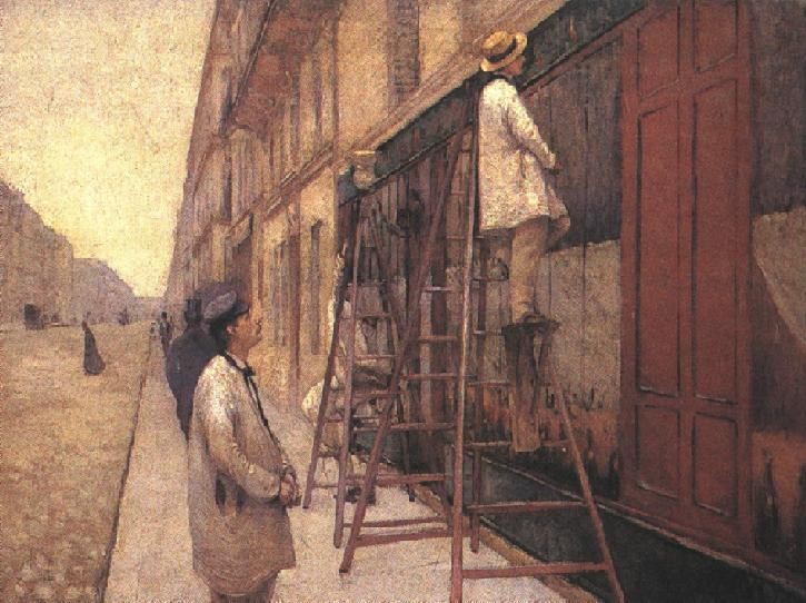The House Painters by Gustave Caillebotte