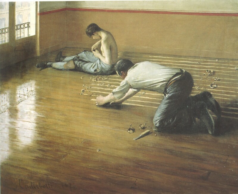 The Floor Scrapers 2 by Gustave Caillebotte