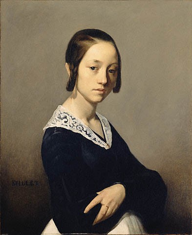 Louise Antoinette Feuardent by Jean-François Millet