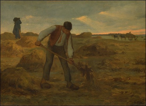 Peasant Spreading Manure by Jean-François Millet