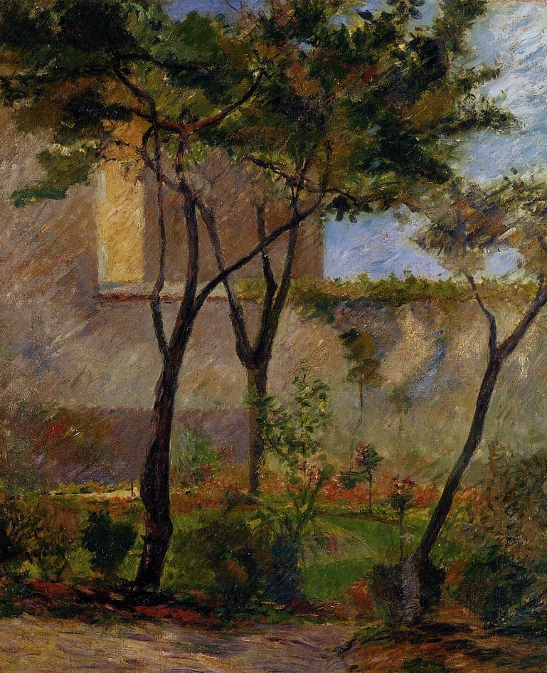 Corner Of The Garden, Rue Carcel by Eugène Henri Paul Gauguin