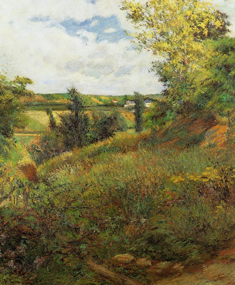Gratte Coqs Path by Eugène Henri Paul Gauguin