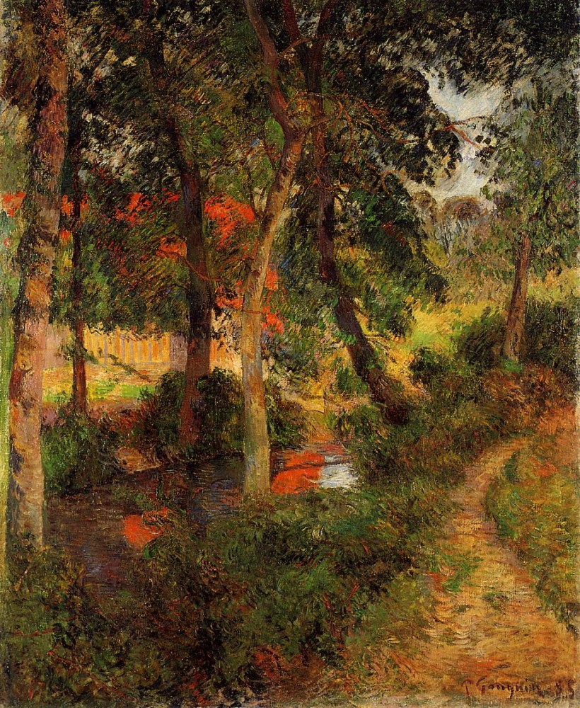 Pere Jean's Path by Eugène Henri Paul Gauguin