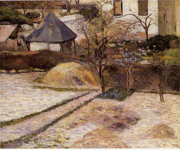 Rouen Landscape by Eugène Henri Paul Gauguin