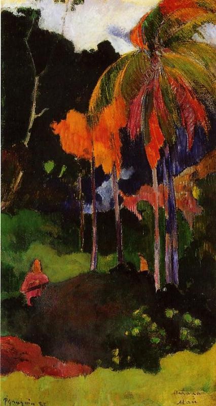 The Moment Of Truth I by Eugène Henri Paul Gauguin