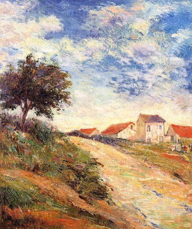 The Road Up by Eugène Henri Paul Gauguin