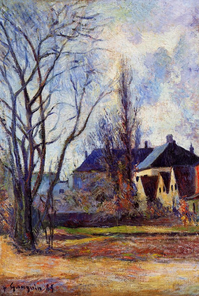 Winter's End by Eugène Henri Paul Gauguin