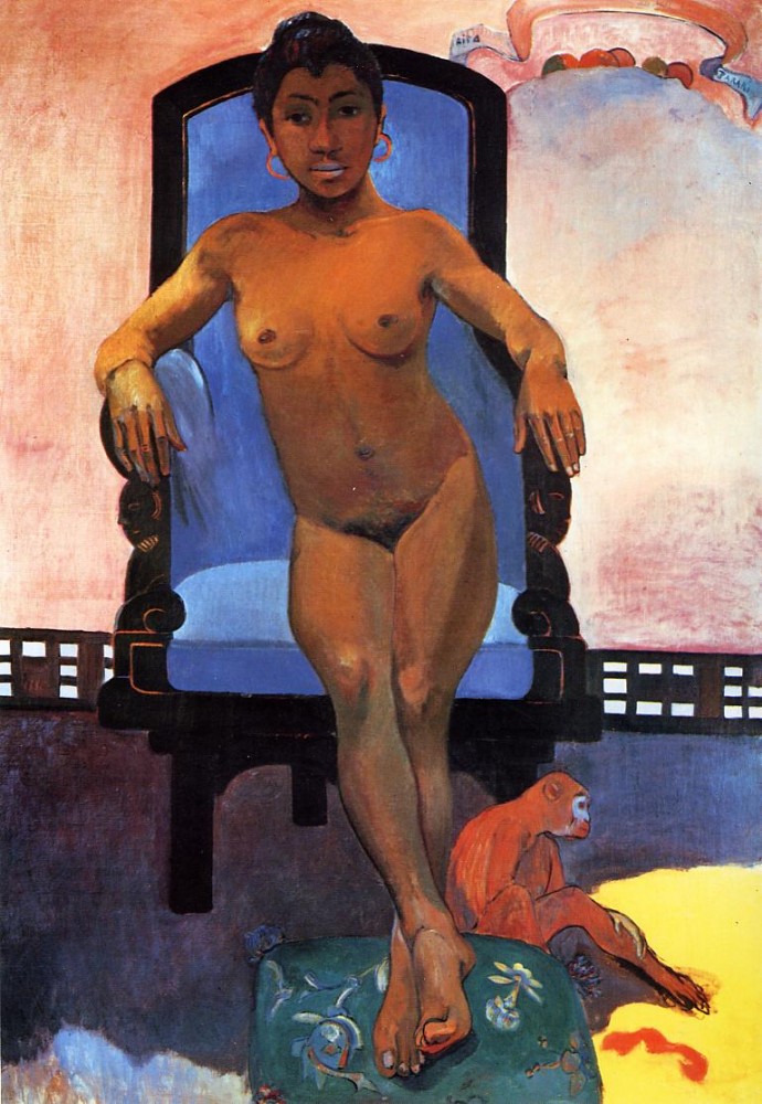 Aita Parari Te Tamari Vahine Judith by Eugène Henri Paul Gauguin