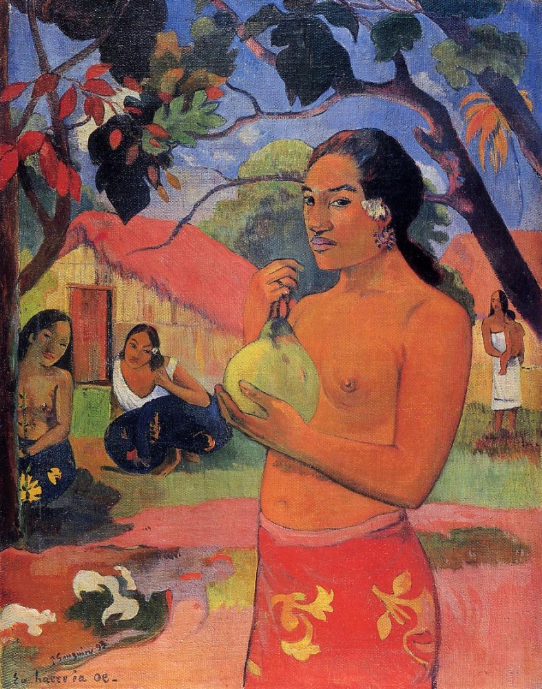 Ea Haere La Oe by Eugène Henri Paul Gauguin