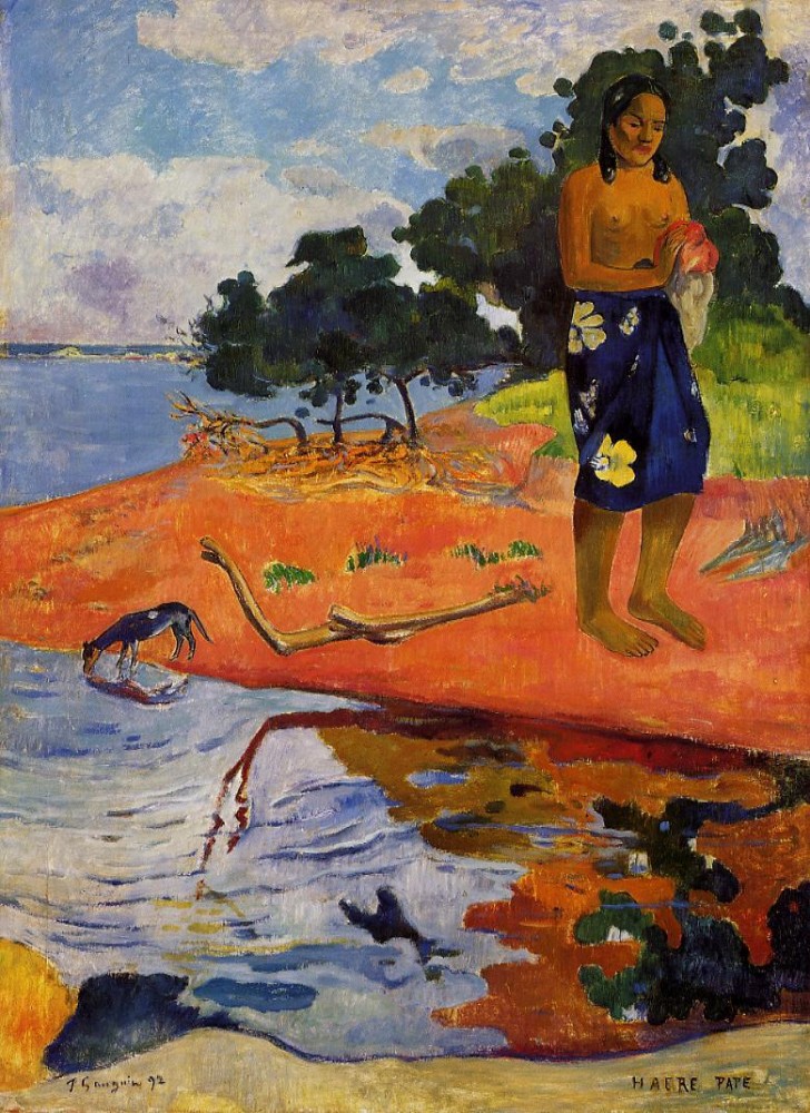 Haere Pape by Eugène Henri Paul Gauguin