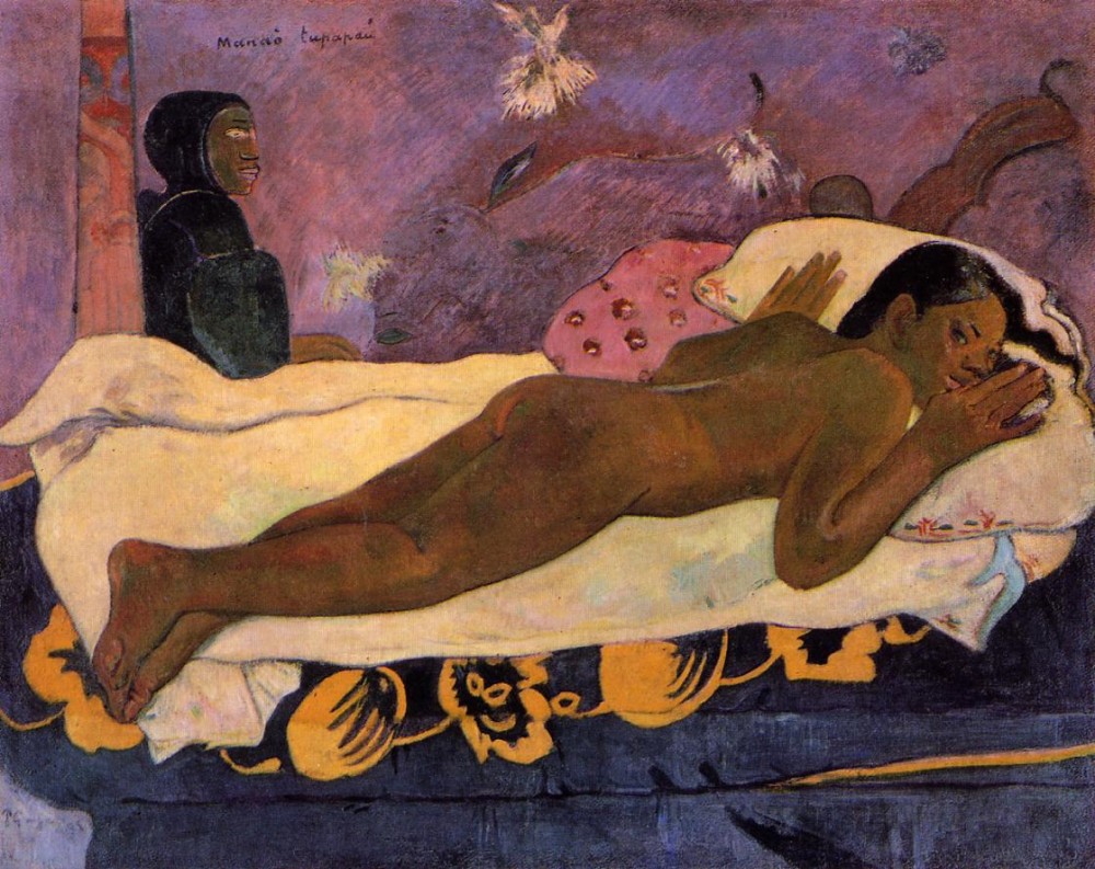 Spirit of The Dead Watching by Eugène Henri Paul Gauguin