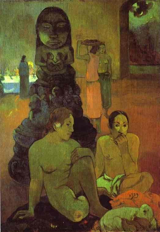 The Great Buddah by Eugène Henri Paul Gauguin