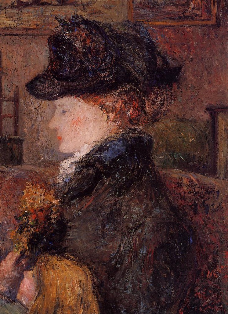 Ingeborg Thaulow by Eugène Henri Paul Gauguin