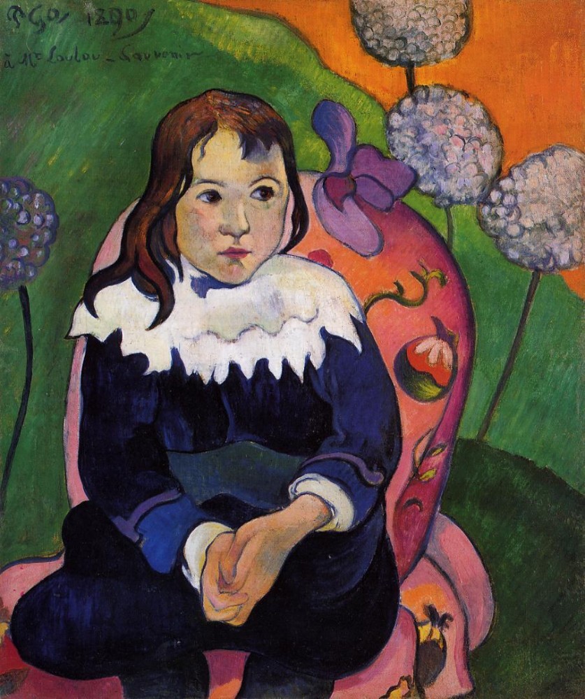 M Loulou by Eugène Henri Paul Gauguin