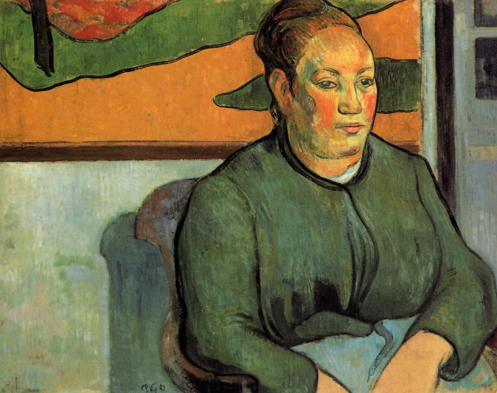 Madame Roulin by Eugène Henri Paul Gauguin