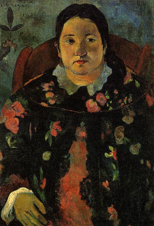 Portrait Of Suzanne Bambridge by Eugène Henri Paul Gauguin
