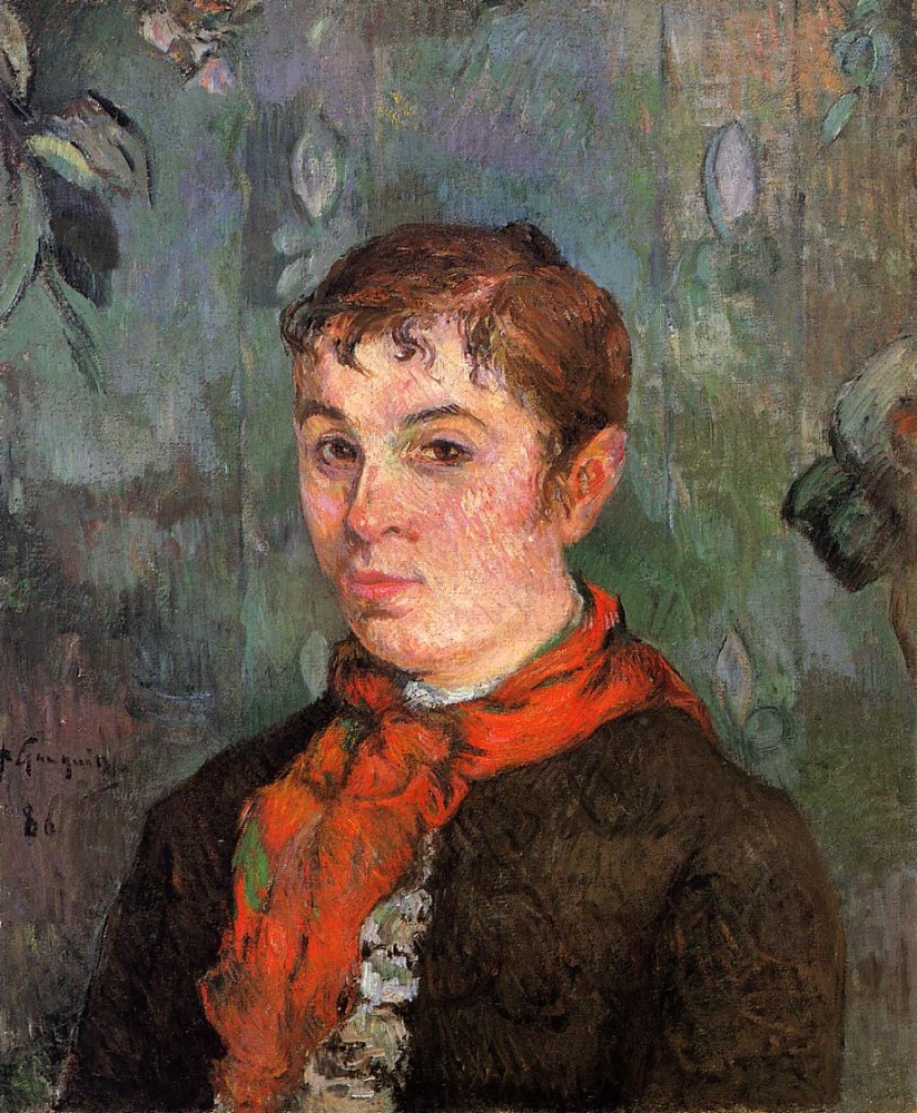 The Boss's Daughter by Eugène Henri Paul Gauguin
