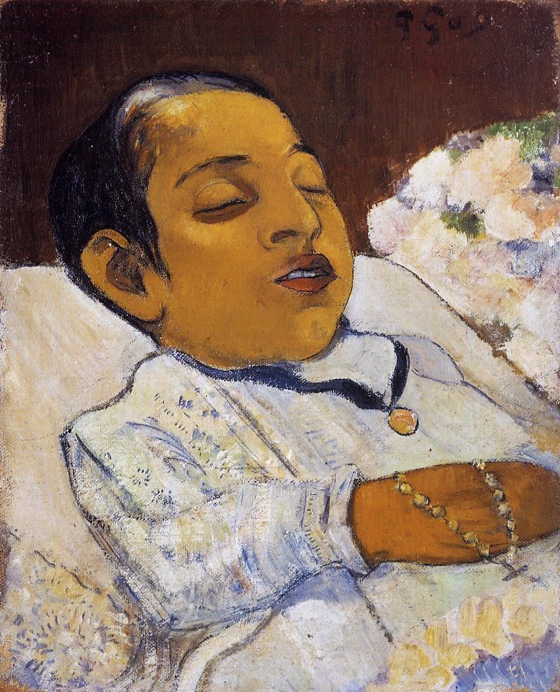 Atiti by Eugène Henri Paul Gauguin