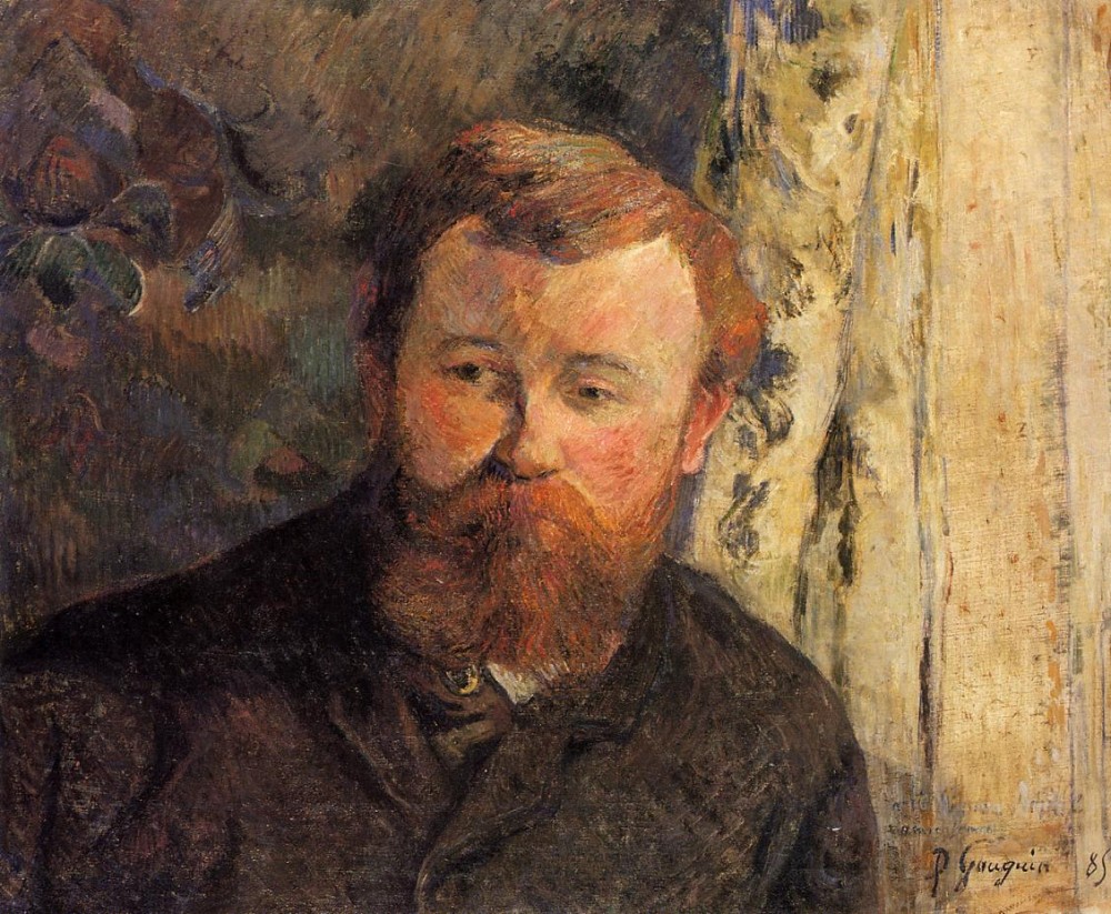 Portrait Of Achille Granchi-Taylor by Eugène Henri Paul Gauguin