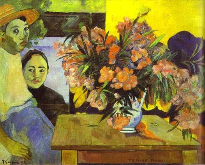 Bouquet Of Flowers II by Eugène Henri Paul Gauguin