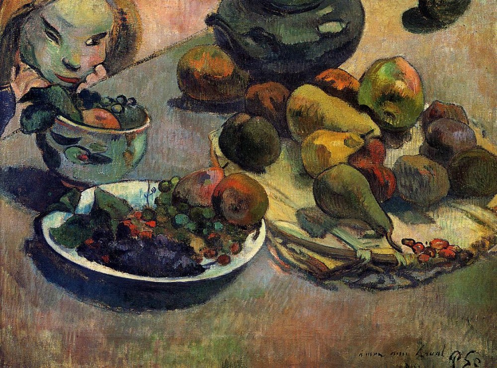 Fruit by Eugène Henri Paul Gauguin