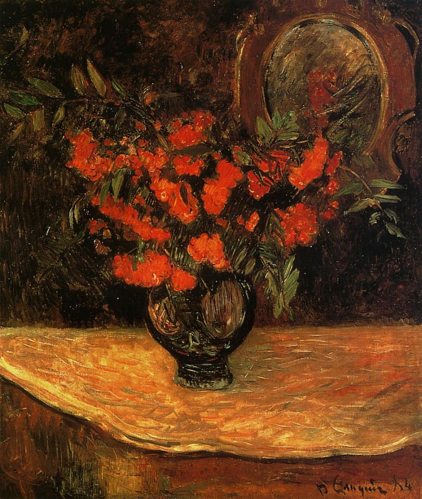 Rowan Bouquet by Eugène Henri Paul Gauguin