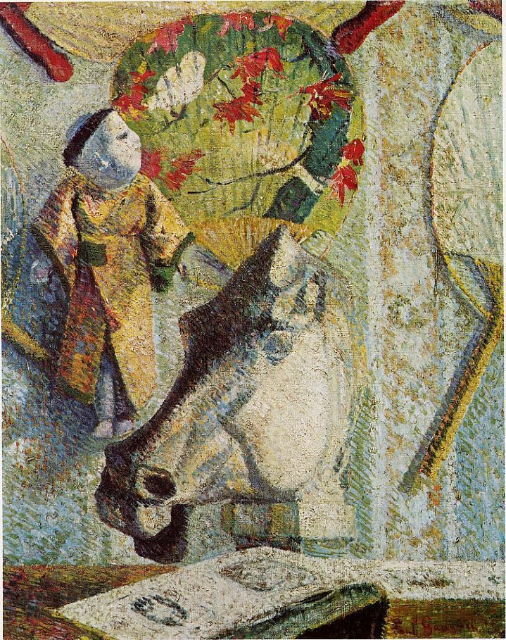 Still Life With Horse's Head by Eugène Henri Paul Gauguin