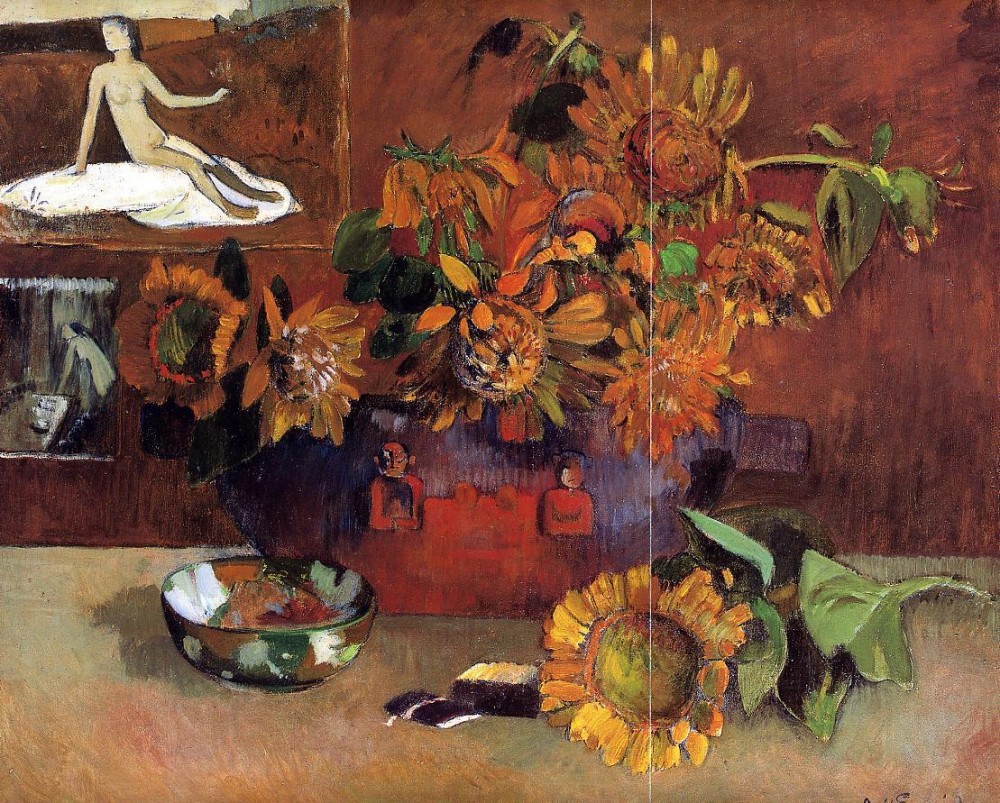 Still Life With L'Esperance by Eugène Henri Paul Gauguin