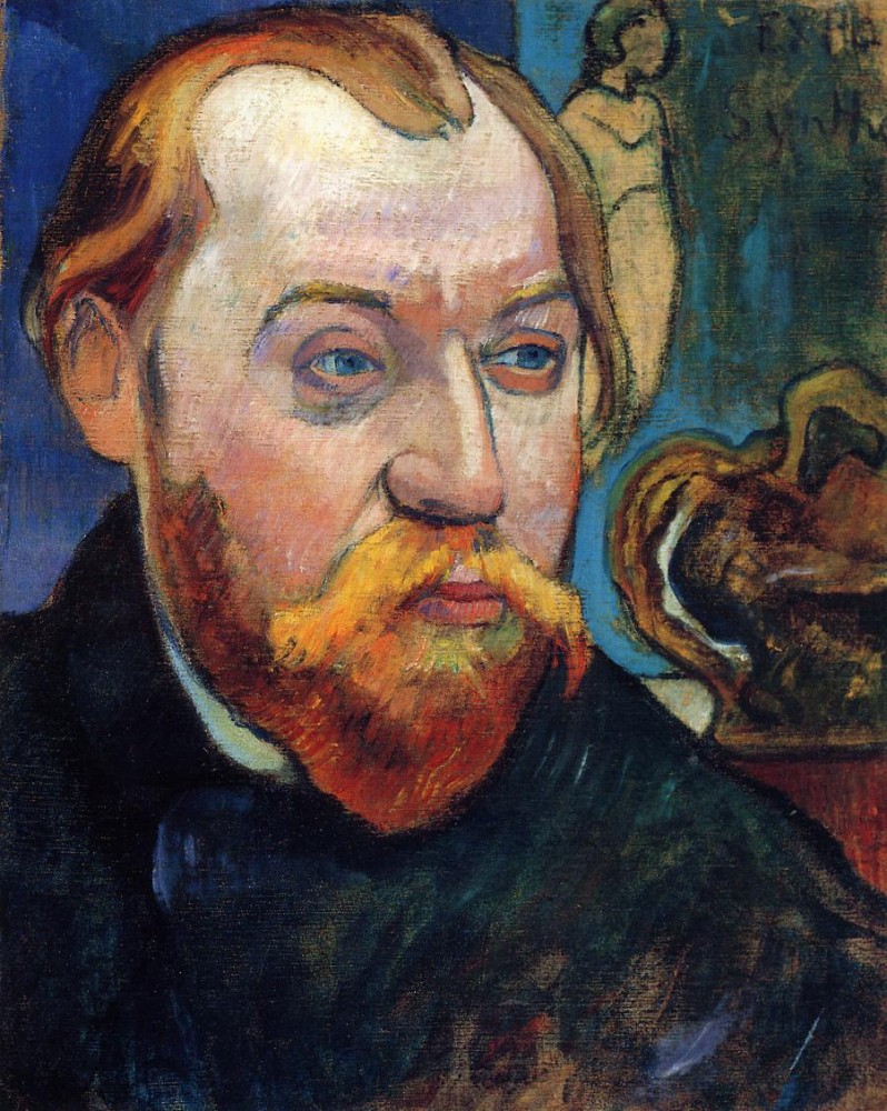 Portrait Of Louis Roy by Eugène Henri Paul Gauguin