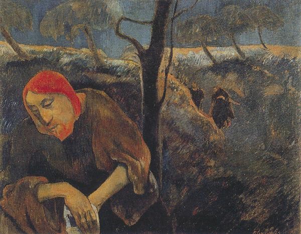 Christ in the Garden of Olives by Eugène Henri Paul Gauguin