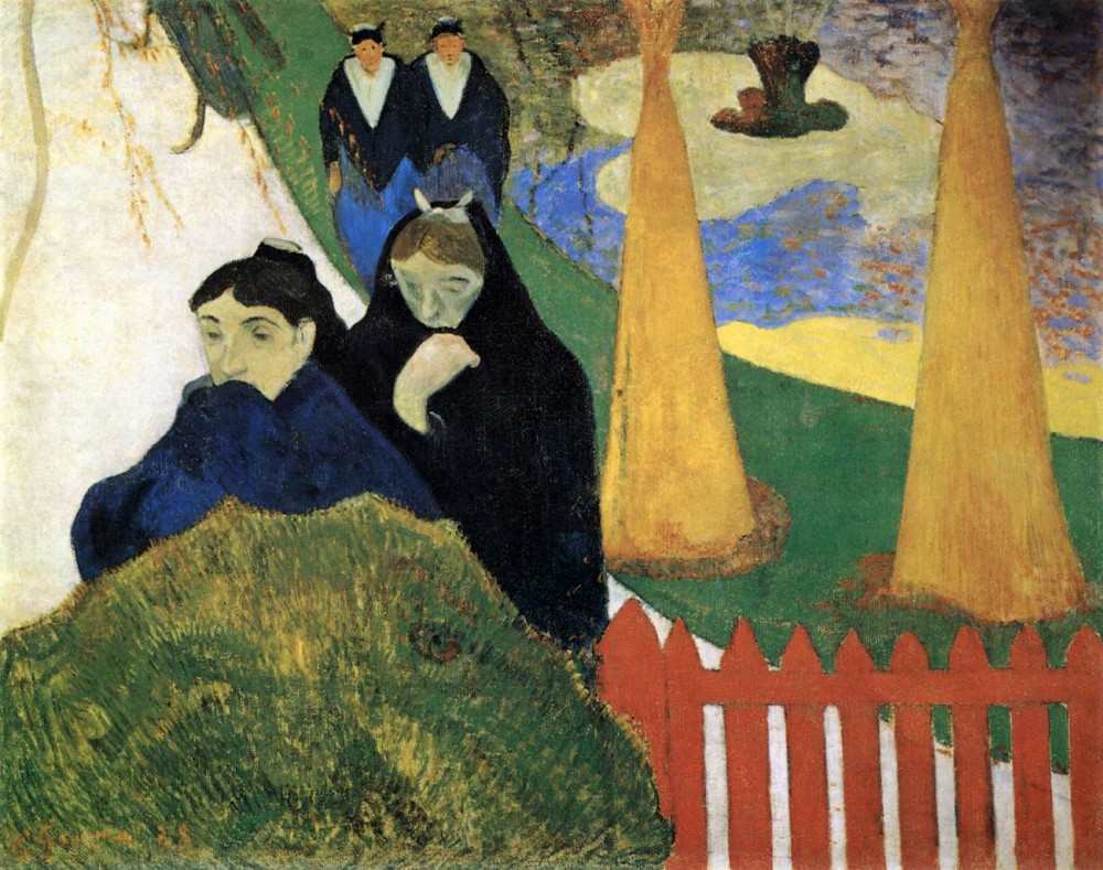 In the Garden at Arles by Eugène Henri Paul Gauguin